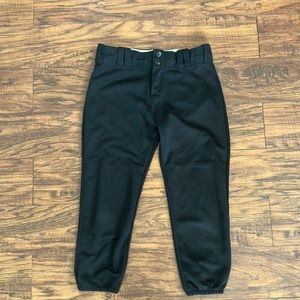 alleson softball pants black